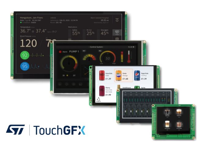 stm32 smart displays from anders